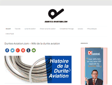 Tablet Screenshot of durites-aviation.com